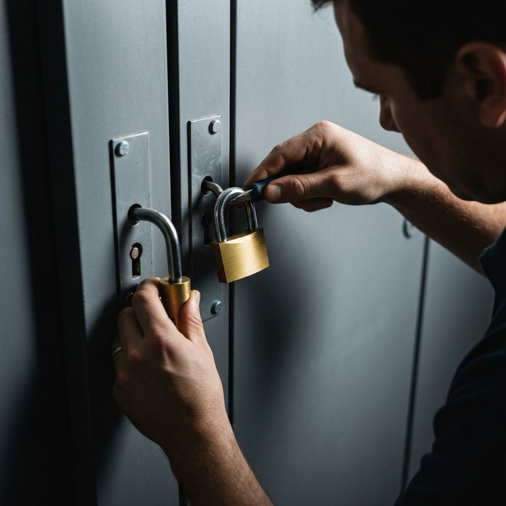 Lock repairs and replacements